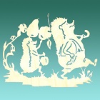 Fensterbilder ohne Beleuchtung