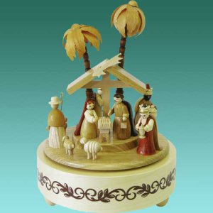 Spieldose - Christi Geburt 18er Spielwerk, Auslaufartikel