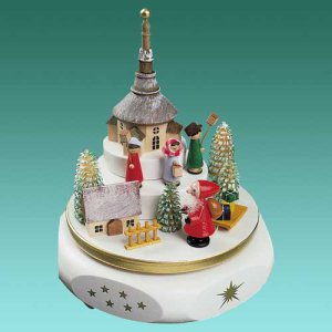 Spieldose - Seiffener Christmette 18er Spielwerk - Auslaufartike