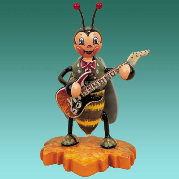 Hummelmännchen mit E.- Gitarre