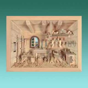 Wagnerei 30x22cm natur