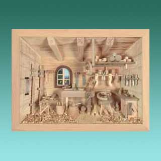 Wagnerei 30x22cm natur