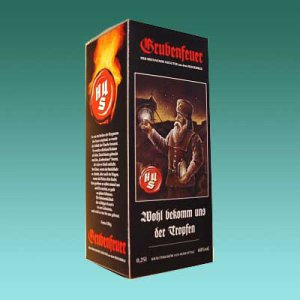Grubenfeuer-Geschenkkarton