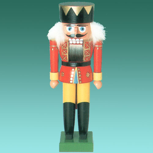 Nußknacker, König -35cm, Fuß eckig