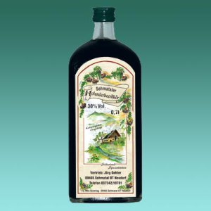 Holunderbeerlikör 0,7 1 Glasflaschen
