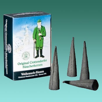 Räucherkerzen Crottendorfer Riesen 4er, Weihrauch