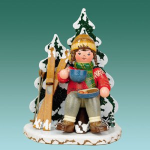 Räuchermann - Wiki Schneeschuhfahrerin