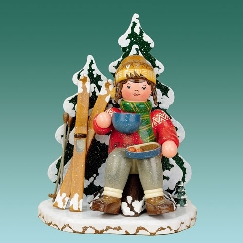 Räuchermann - Wiki Schneeschuhfahrerin