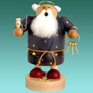 Räuchermann - Petrus 19cm