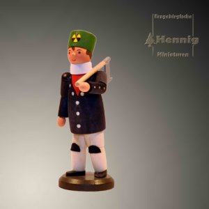 Bergmann groß mit Barte 10cm