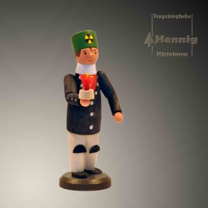 Bergmann groß mit Froschlampe 10cm
