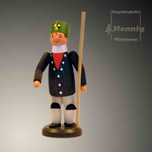 Bergmann groß mit Messlatte 10cm