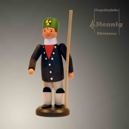 Bergmann groß mit Messlatte 10cm