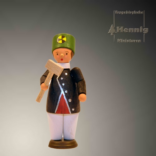 Bergmann mittel mit Hammer 8cm