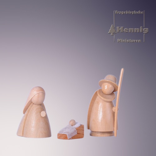 Heilige Familie natur 6cm