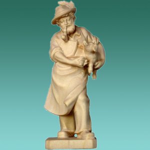 Bauer mit Ferkel 10cm