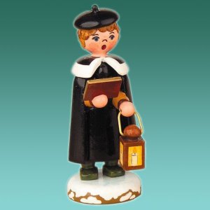 Kurrendejunge mit Laterne