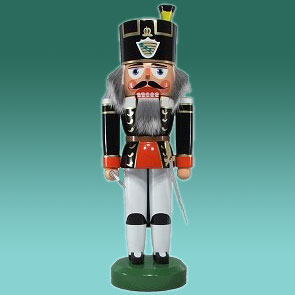 Nußknacker - Bergmann schwarz, 35cm