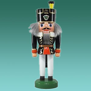 Nußknacker - Bergmann schwarz, 22cm