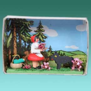 Zündholzschachtel ″Rotkäppchen″