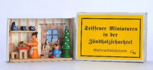 Zündholzschachtel ″Weihnachtsbäckerei″