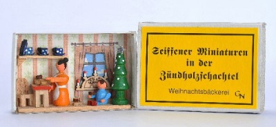 Zündholzschachtel "Weihnachtsbäckerei"