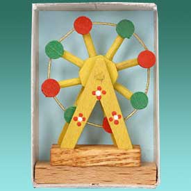 Zündholzschachtel "Riesenrad"