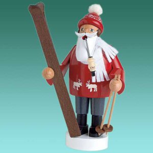 Räuchermann, Skifahrer 19cm