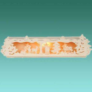 LED-Lichterbogenerhöhung ″Waldmotiv″ mittel 66cm