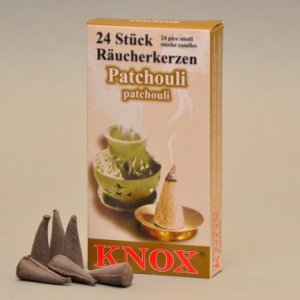 Räucherkerzen Knox, Patchouli