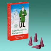 Räucherkerzen Crottendorfer 24er, Sandelholz