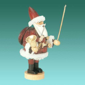 Räuchermann, Santa Claus, rot