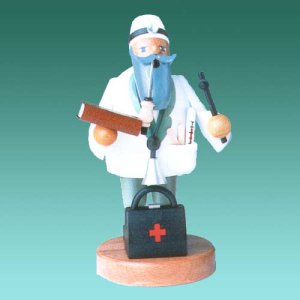 Räuchermann, Doktor 19cm