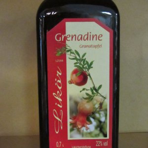 Grenadine 0,7 1 Glasflaschen, Auslaufartikel