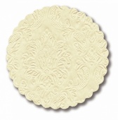 Untersetzer - Ornament cream