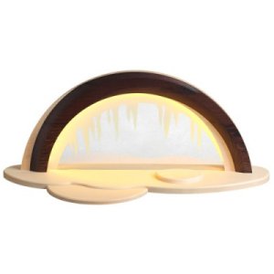 Designholzbogen Wenge/Hainbuche, komplett - Ausstellungsstück