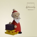 Ruprecht mit Schlitten