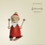 Ruprecht rot mit Ski 7cm