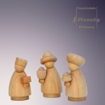 Heilige Drei Könige natur modern 8cm klein