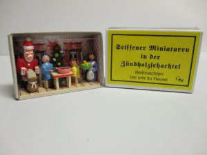 Zündholzschachtel ″Weihnachten bei uns zu Hause″