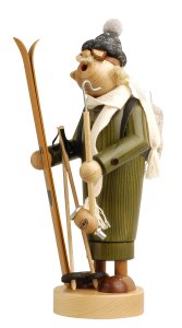 Räuchermann - Skifahrer ″Die Schlanken″ 27cm