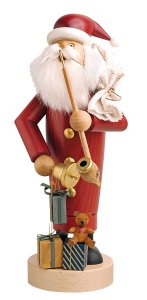 Räuchermann - Weihnachtsmann ″Die Schlanken″ 25cm
