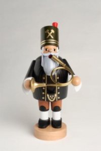Räuchermann, Bergmann mit Horn 20cm