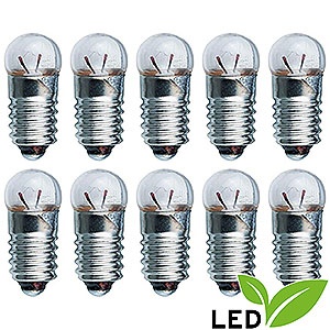 LED., E5,5 für kl. Markthäuser und Laternen, 10