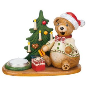 Wichtel - Teddy mit Teelicht 16cm