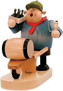 Räuchermann - Bierhändler 19cm