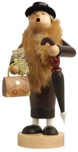 Räucherfrau - Reisetante ″Die Schlanken″ 26cm