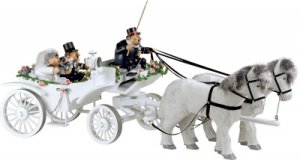RM Hochzeitskutsche komplett 33 x 98cm