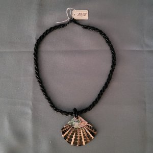 Kordelkette schwarz 44cm