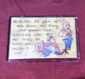 Magnet Frau weiß was